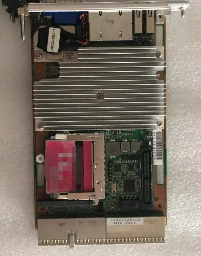 MIC-3325 100% Test OK Original CPCI CompactPCI Machine Embedded Motherboard CPU Board Industrial Mainboard with CPU RAM CF