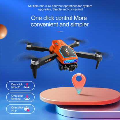 Cross-Border S180Drone Aerial Photography Electric Lens Obstacle Avoidance Brushless Motor Optical Flow Remote Control Aircraft Toy drone