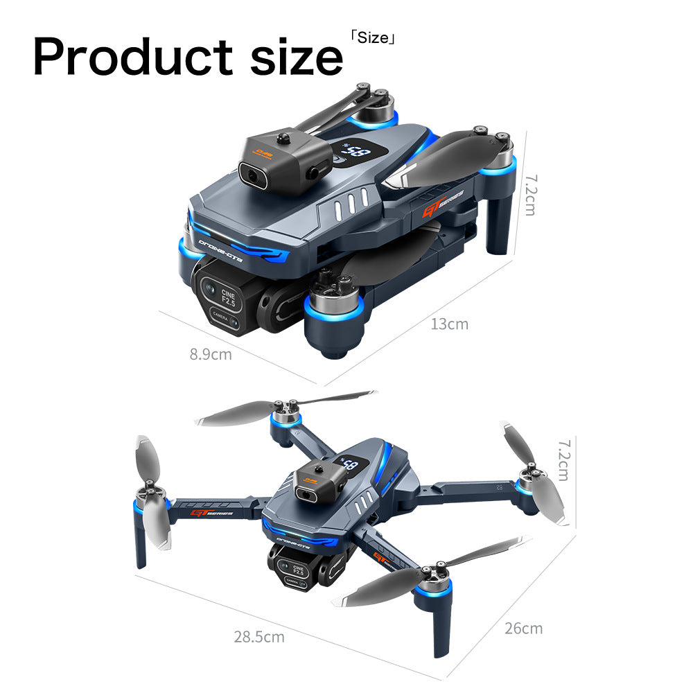 Cross-Border GT8Drone remote control with screen HD aerial photography brushless obstacle avoidance quadcopter toy airplane drone