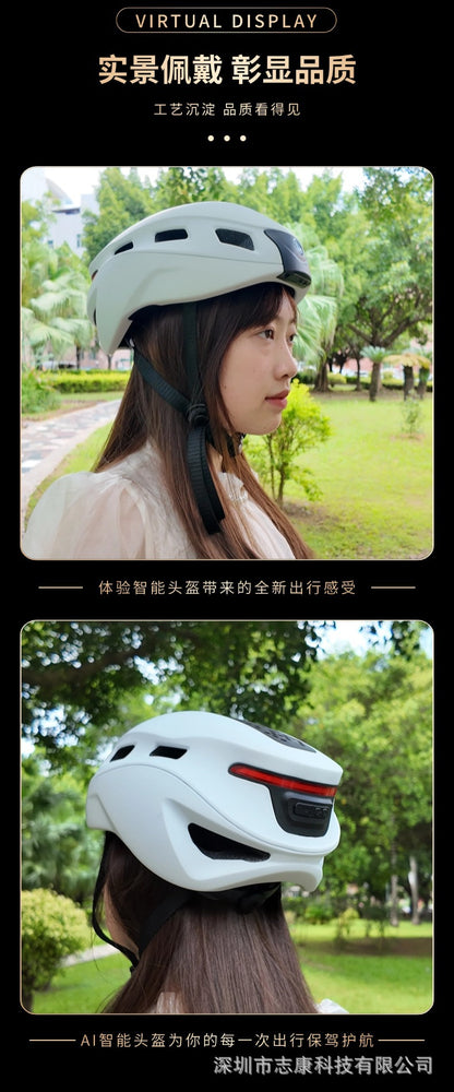 Cross-border New Ultra-clear Video Recording AI Voice Recorder Cycling Electric Vehicle Motorcycle Safety Helmet Smart Helmet