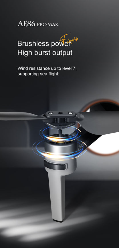 AE86Digital Image Transmission Obstacle Avoidance HD Professional Aerial Photography Drone Anti-Shake Auto Return GPS Remote control aircraft