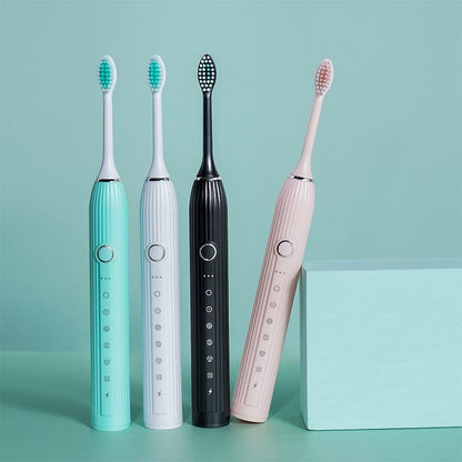 USB Rechargeable Full Body Waterproof Toothbrush DuPont Hair Toothbrush Adult Sonic Magnetic Suspension Electric Toothbrush