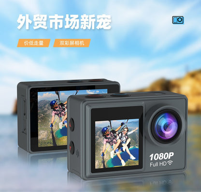 Action Camera Cross-border HD Action Camera Outdoor shooting camera source factory customizable