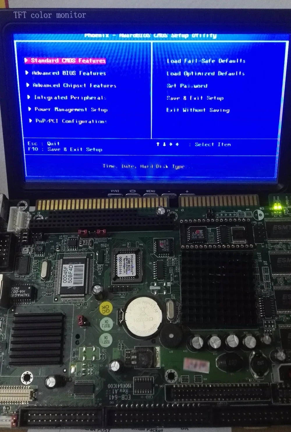 ECB-641 REV: A1 New Original IPC Board ECB 641 ISA Slot Industrial motherboard Half-Size CPU Card PICMG10 Onboard CPU RAM LVDS