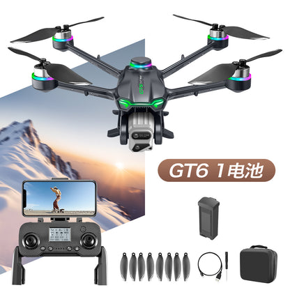 Cross-Border New Products GT6Uav GPS Return to Position 5G Image Transmission Brushless Optical Flow Obstacle Avoidance Remote Control Aircraft Wholesale