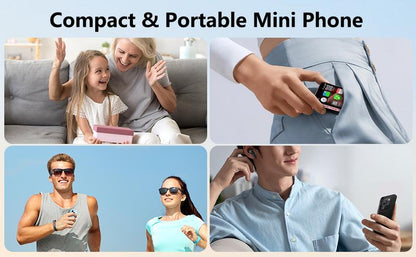 Soyes 3.0" Mini Smartphone with HD Touchscreen Dual Cameras 3MP+5MP GPS Android Lightweight Portable Kids Learning Tool Toy Cellphone Gift - Casing (notes to use 5V/1A adapters only)