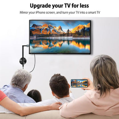 ZIHNIC Wireless Screen Projector HD TV Monitor Portable Mobile Phone Connection TV Monitor HD Wireless 5G 4K Horizontal and Vertical Screen Connector