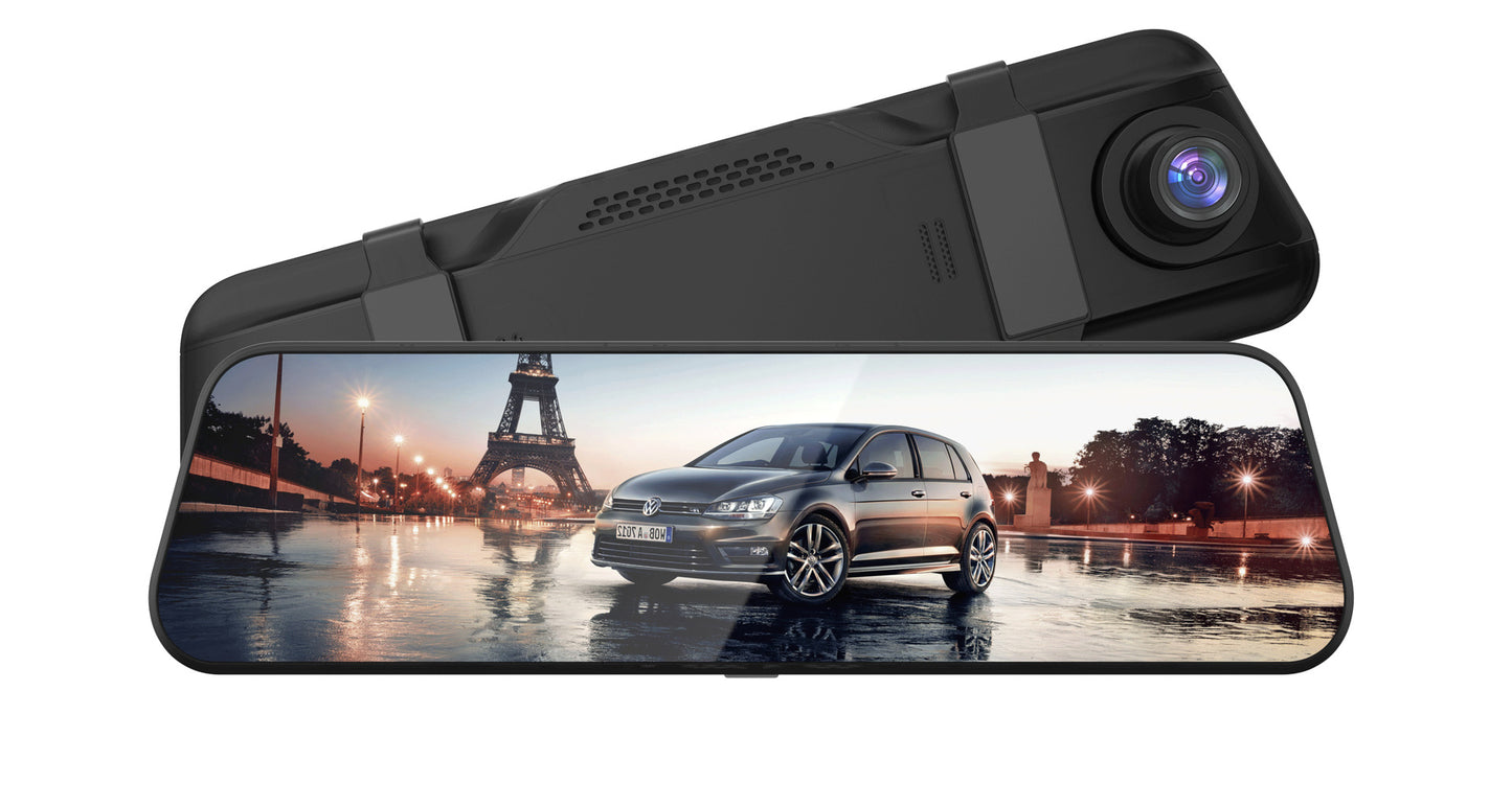 High Definition Car Mount DVR Supply Cross-Border E-commerce Factory In-Stock Wholesale Parking Guard Rearview Mirror Dash Cam