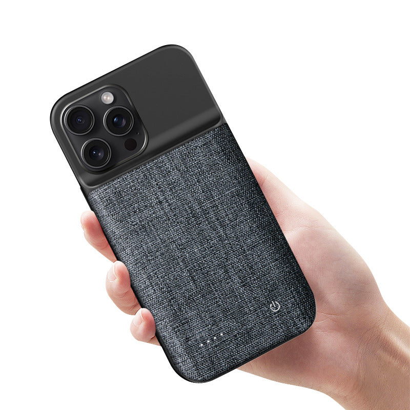 Suitable for Apple15/14/13Mini/12Pro Back Clip Battery iPhone11/XR Wireless Power Bank for Mobile Phones