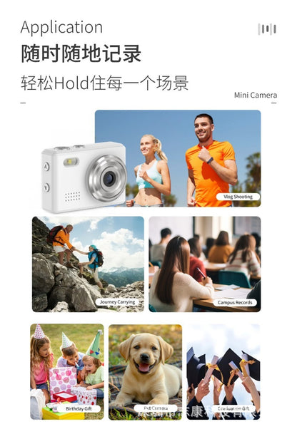Cross-Border1080P HD Thumb Camera Cycling Mountaineering Recorder Audio Video Recording With Screen Mini Digital Camera