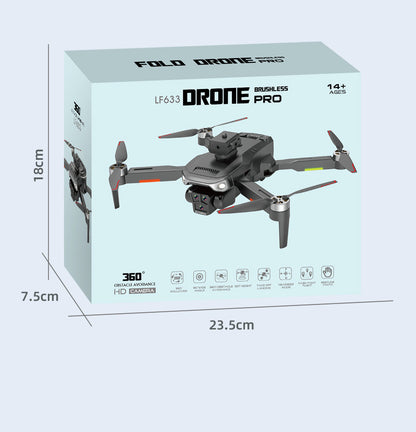 Cross-Border LF633UAV Screen Control Brushless Optical Flow Positioning Quadcopter Long Endurance Remote Control Airplane Toy