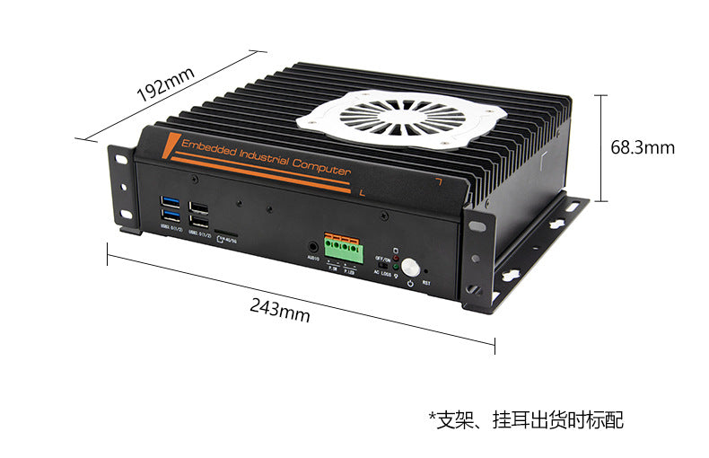 G3250F-L6 Mini Industrial Computer 6 Network Ports 4 Serial Ports XP Industrial PC 7/8th Gen i7 i5 Industrial Host