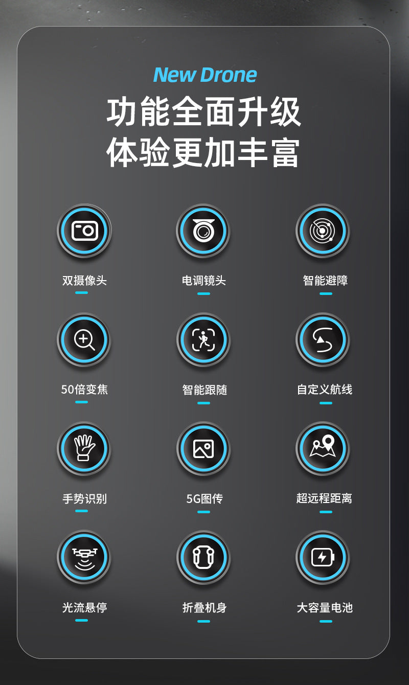 Cross-Border LF672Drone with Screen Control Remote Control Aircraft Optical Flow Positioning Brushless Motor Quadcopter Drone