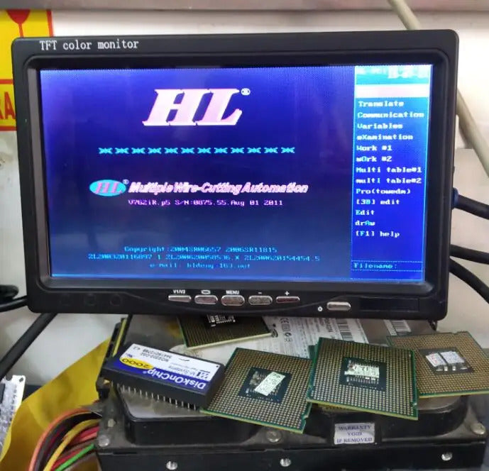 New Original HL Card EDM Controller Card Programming control wire cut System Z762R-CPU for CNC EDM Medium speed wire Machine