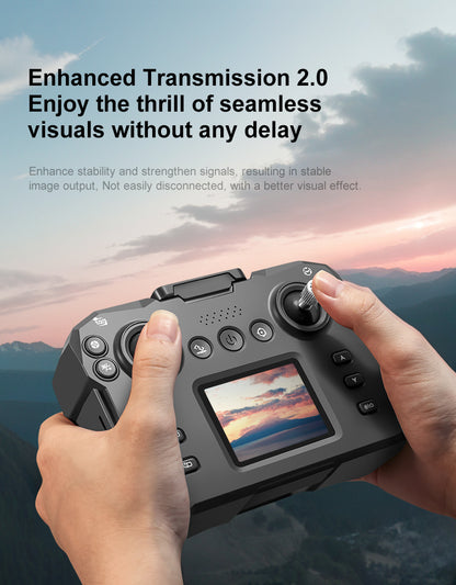 Cross-Border K6 MAX Drone with screen control, optical flow positioning, quadcopter with brushless motor, remote control airplane toy