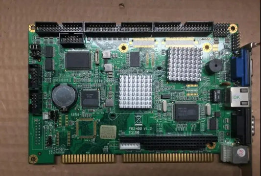 FB2400 V1.2 100% OK Original IPC Board  Bus Industrial motherboard Half-Size CPU Card PICMG10 PC/104 ISA Bus with CPU RAM