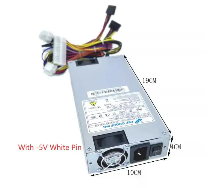 ASK-6104-FB2501 BOX PC IPC 3*ISA Slot Controller Mainboard with Motherboard FB-2501 CF 1U Power Supply PCA-6104 Backplane LPT