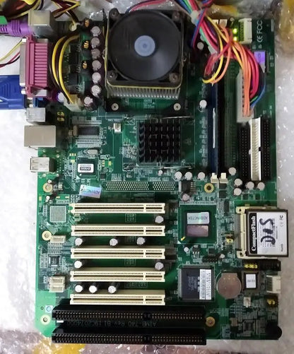 AIMB-740 Rev.B1 100% OK Original IPC Mainboard AIMB-740VE 5*PCI industrial motherboard 2*ISA with CPU RAM VGA LAN IPC Board
