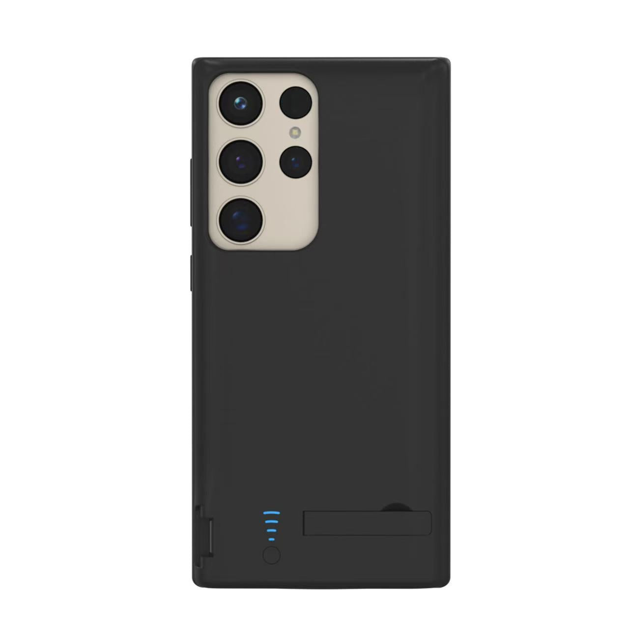 Applicable to Samsung S23/S24/S25ultra Back Clip Battery Power Bank plus Fully Soft Silicone Wireless Charger