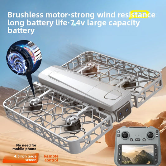 ADSYNCTEK S161 drone with screen control, 720P high-definition aerial photography, 7.4V fully enclosed mini aircraft