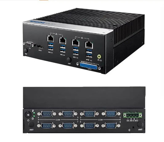 ARK-3531 Fanless Embedded Industrial Computer Mini Industrial 8th/9th Gen Core™ i3/i5/i7/i9 LGA1151 Box PC input 9-36VDC 4*LAN