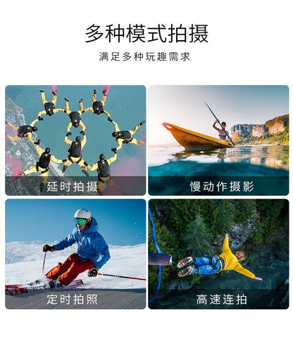 Cross-Border4K Sports Camera wifi High Definition Outdoor Shooting Action camera Customizable from the source factory