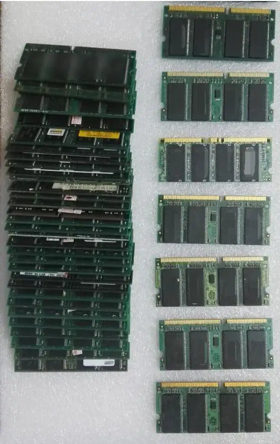 VN133-128M VS8-S128M VN100-128M 100% OK Original 144Pin Sodimm Memory SDRAM PC133 128MB PC100 128M RAM For industrial mainboard