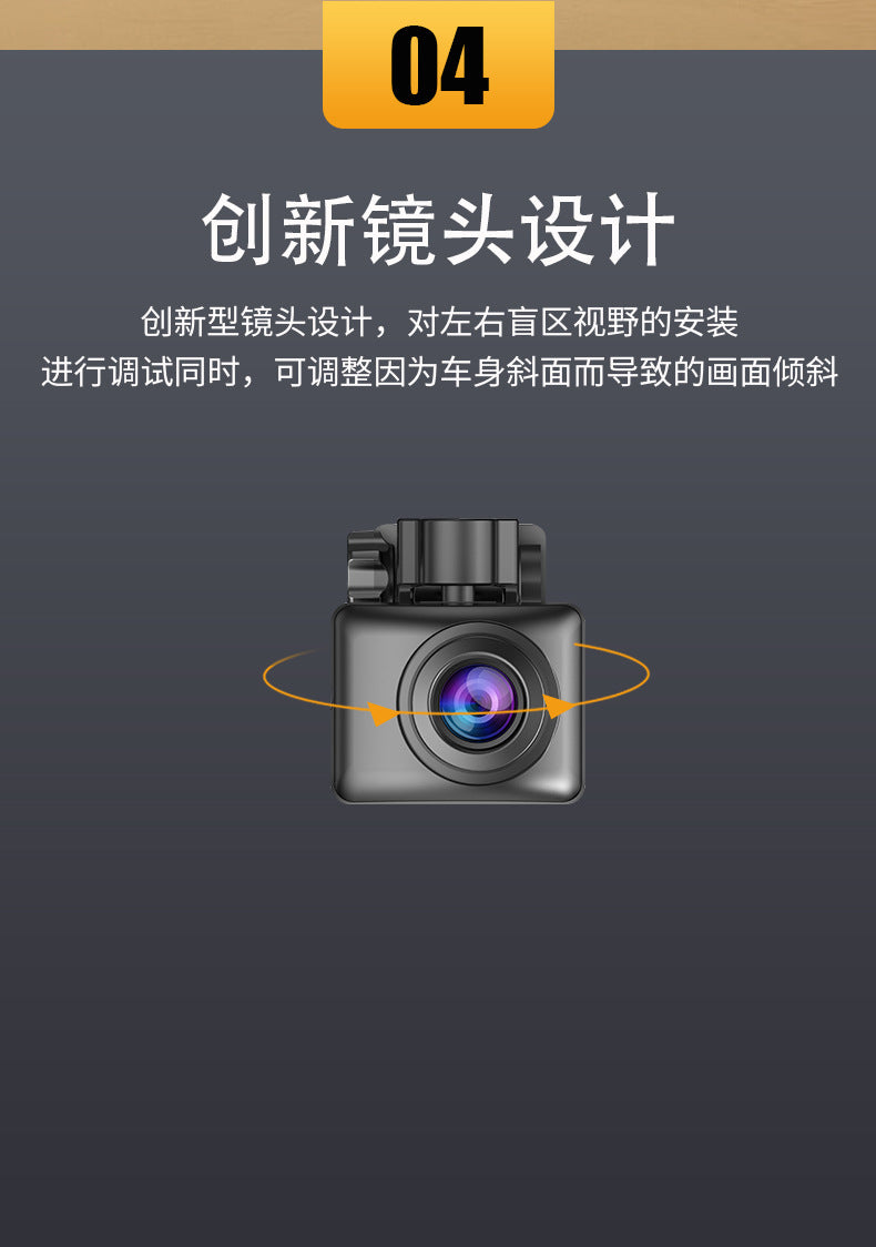 Full Screen11In-Dash Streaming Media Recorder Blind Spot View1080P Low-light Night Vision Rearview Mirror Dash Cam