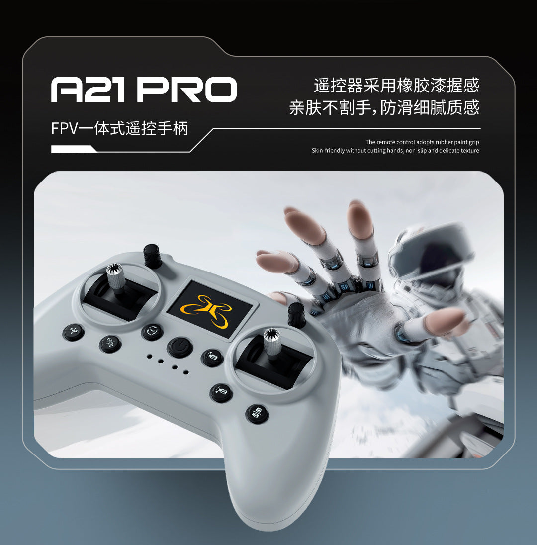 Cross-Border A21Drone Brushless Motor Mecha Style Aircraft Optical Flow Positioning Aerial Photography Full Protection Remote Control Airplane