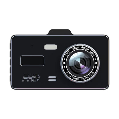 Hd4Inch2.5D Touch Control Front and Rear Dual Recording Car Camera DVR24Hourly Parking Monitoring1080P Driving Recorder
