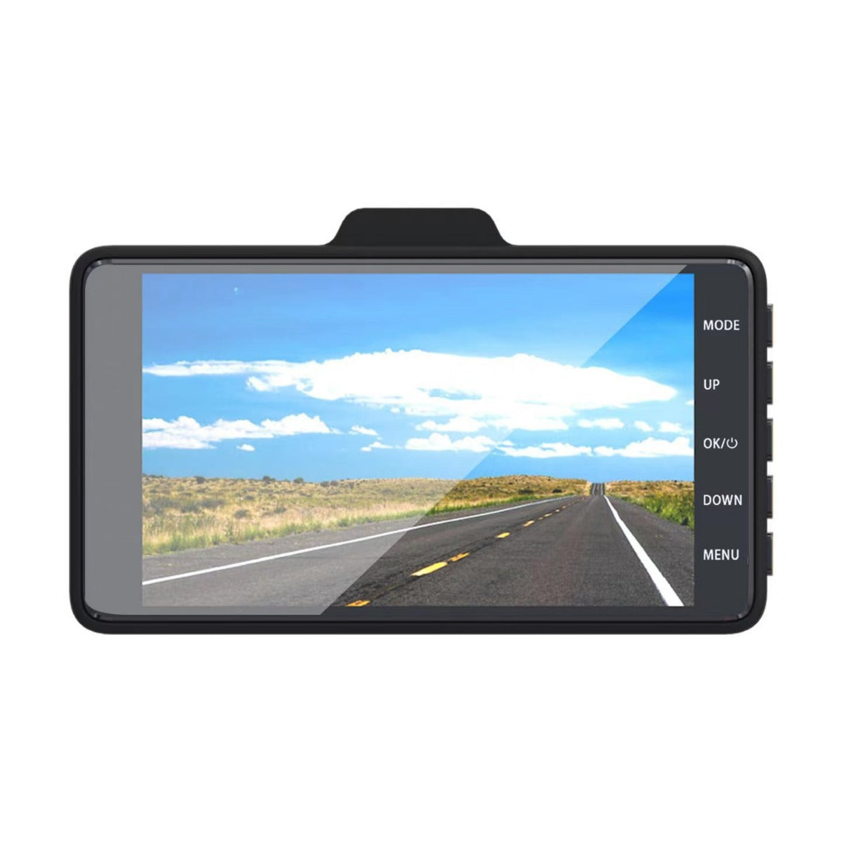 Hd4Inch2.5D Touch Control Front and Rear Dual Recording Car Camera DVR24Hourly Parking Monitoring1080P Driving Recorder