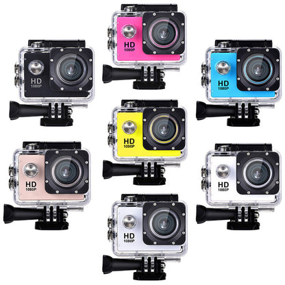 Cross-border new anti-shake action camera full HD outdoor shooting DV Cycling Diving Head-Mounted Sports Camera