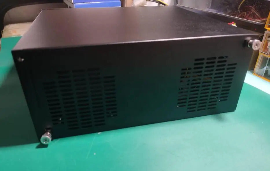 ASK-6104-FB2501 BOX PC IPC 3*ISA Slot Controller Mainboard with Motherboard FB-2501 CF 1U Power Supply PCA-6104 Backplane LPT