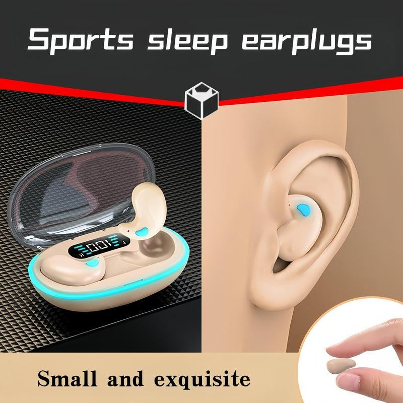 Wireless Headphones, Invisible Bluetooth-compatible Sleeping Earbuds, Noise Cancelling Headphone for Running, Exercising, Gaming Sports, Electronic Headset Audio, Back to School Gifts, Gifts for Friends, Valentine's Day Gift, Gaming Headset, Men Gifts