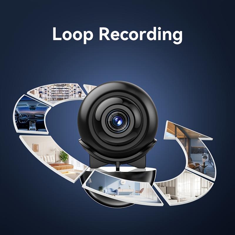 HD WiFi Mini Security Camera - Indoor/Outdoor Remote Viewing, Wireless Home Monitor with USB Power indoor security camera