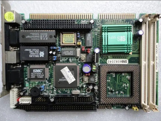 PIA-653DV 100% OK Original IPC ISA Board  Industrial motherboard Half-Size CPU Card PICMG1.0 PC/104 Mainboard With CPU RAM