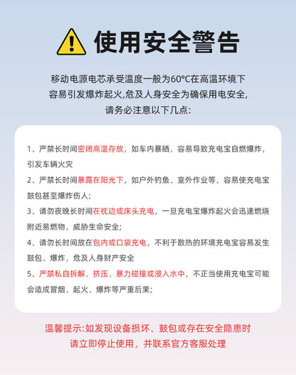 Magnetic Wireless Power Bank 5-in-1 Rechargeable Watch PD20w Fast Charging with Built-in Cable10000Ma Mobile Power Supply