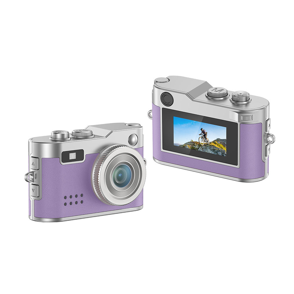 Cross-Border HD Children's Camera with Screen Pocket Photo Video Recorder Portable Children's Retro Mini Camera