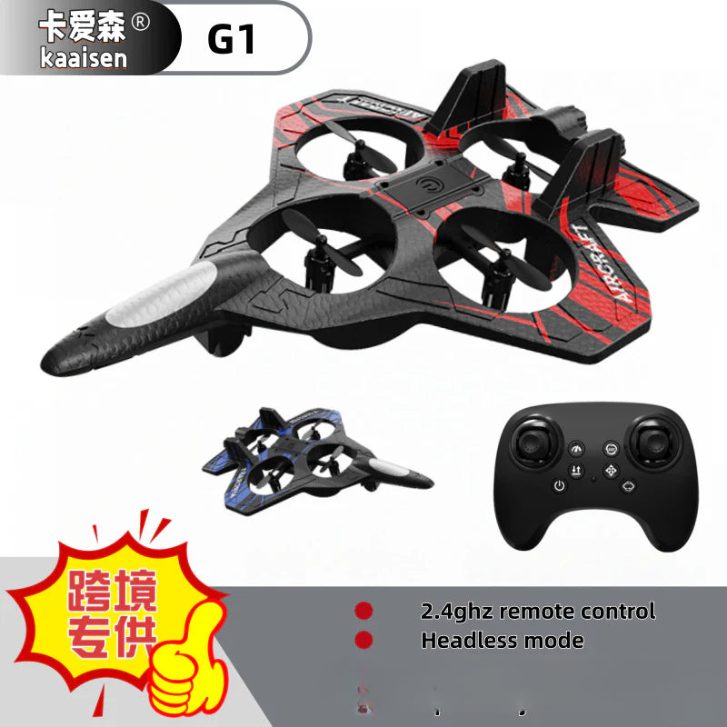 Cross-border G1 Stunt Aircraft Fighter Glider Foam Aircraft Drone Small Model Aircraft Toy for Elementary School Students and Boys