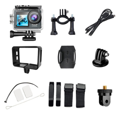 Action Camera Cross-border HD Action Camera Outdoor shooting camera source factory customizable