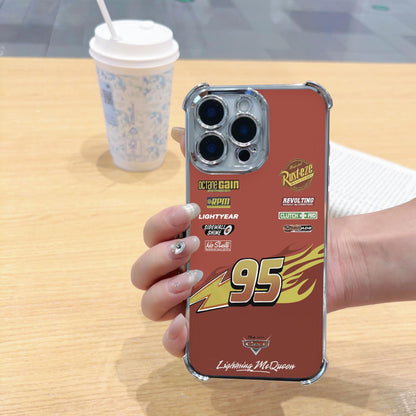 Glossy Oil Suitable for iPhone 17 Pro Max Phone Case 16P 15 12 14 13 11 Four-corner Anti-drop Electroplated Cross-border Outdoor