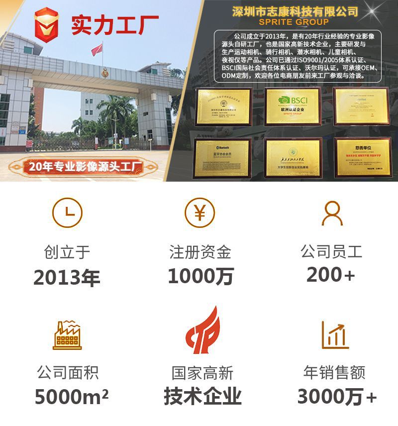 Cross-border Cycling Camera Long Battery Life Outdoor Sports Camera Bicycle Motorcycle Helmet Riding Recorder