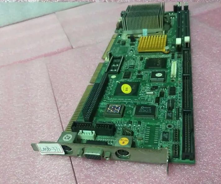 LMB-371ZX REV1.0 100% OK Original IPC Board Full-size CPU Card ISA Industrial Mainboard PICMG 1.0 with CPU RAM