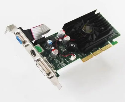 FX6200 AGP Graphic card DDR2 256M 512M Compatible 4X 8X AGP Graphics card New AGP Video Card with CRT DVI S-Video