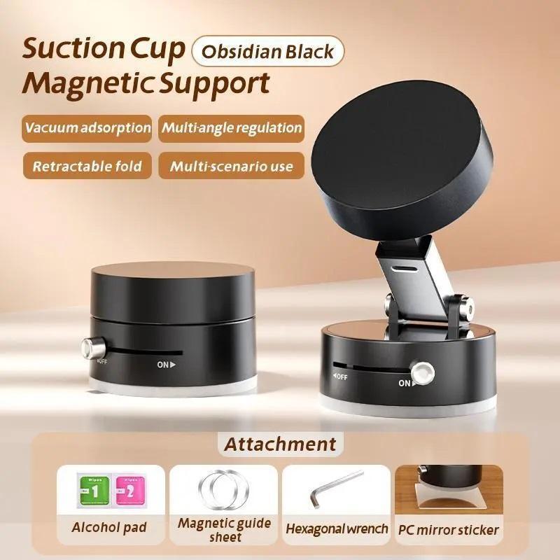360° Rotatable Car Phone Holder, Magnetic Car Phone Holders, Suction Cup Car Phone Stand, Universal Car Interior Accessories, Boyfriend Gift, Phone Holder for Car