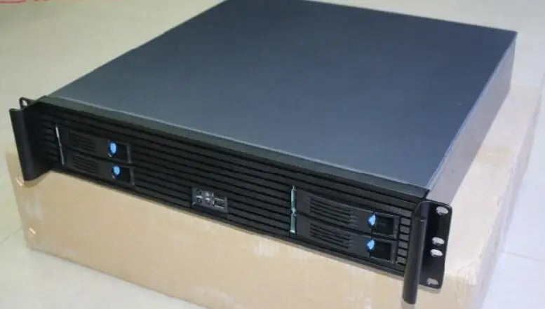 New 2U IPC Chassis 2U rackmount case Hard disk: 4 hot swaps (with backplane) For motherboard server firewall computer