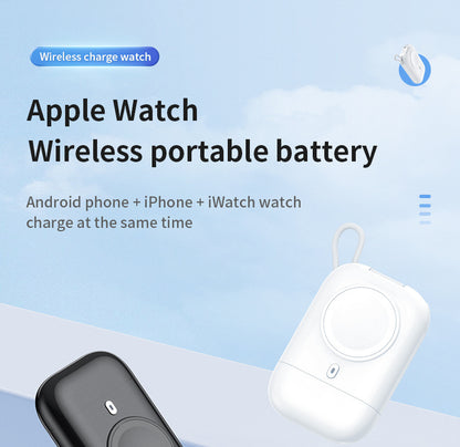 Compatible with Apple Watch Wireless Charger iWatch8/7/6Magnetic charger multifunctional portable power bank