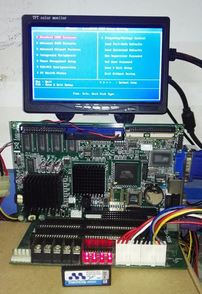 FB-2501 New IPC ISA Board 486 FB2501 Industrial motherboard Half-Size CPU Card PICMG1.0 PC/104 Onboard CPU RAM For CNC EDM