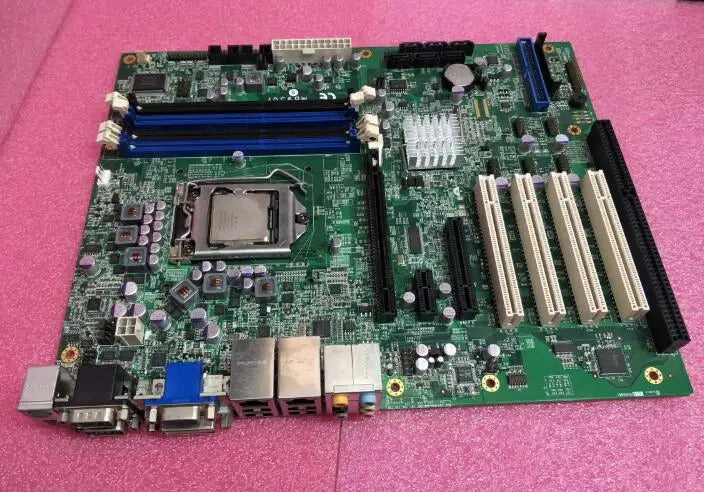 MB950F 100% OK Original IPC Mainboard ATX Industrial Motherboard LGA1156 4*PCI ISA PCIE Q57 With CPU RAM