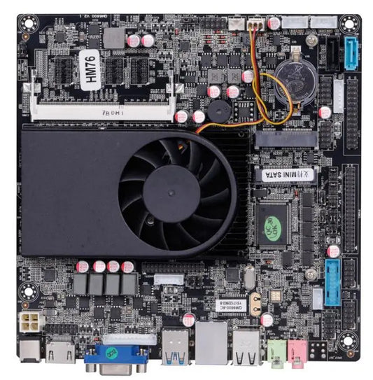 i7-2640M i5-2520M i5-3210M Mini-ITX Mainboard IPC SBC Embedded Motherboard with 6*COM 1*Giga LVDS DC12V